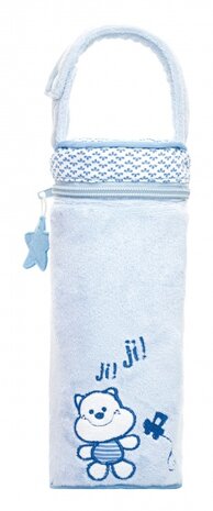 fleswarmhouder 24cm blauw beertje