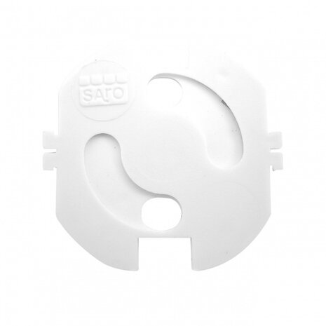 stopcontactbeveiliging 3,5 x 3,5 cm 5 stuks wit
