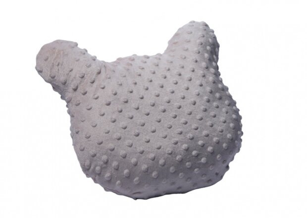 decoratiekussen 30 x 36 cm bruin