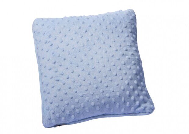 decoratiekussen 30 cm blauw