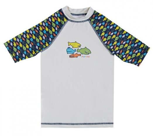 UV-shirt Ton Ton wit jongens maat 134