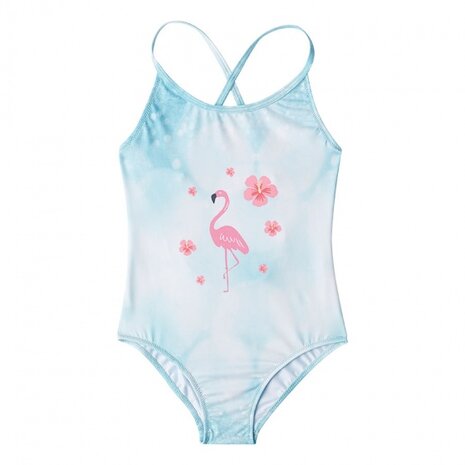badpak Pinky blauw meisjes maat 110