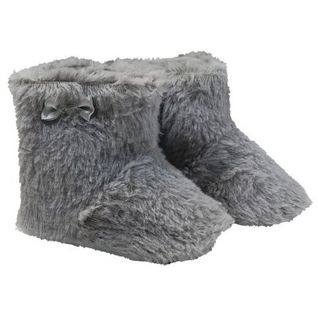babylaarzen Yeti klittenband grijs maat 16/17