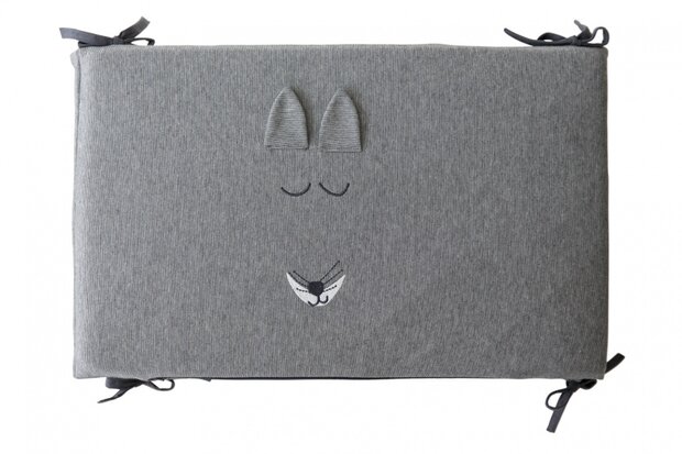 hoofdbeschermer Fox 190 cm grijs