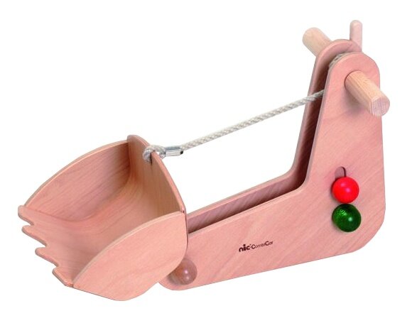 loopwagen uitbreiding CombiCar Graafmachine hout bruin