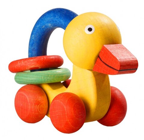 eend Griffin hout 9,5 cm