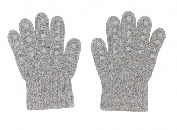 handschoenen grip grijs melange 2-3 jaar