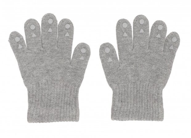 handschoenen grip grijs melange 2-3 jaar