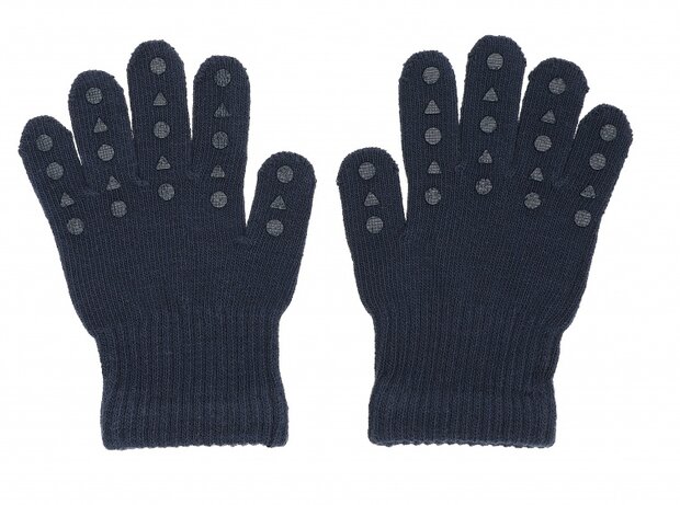 handschoenen grip donkerblauw 1-2 jaar