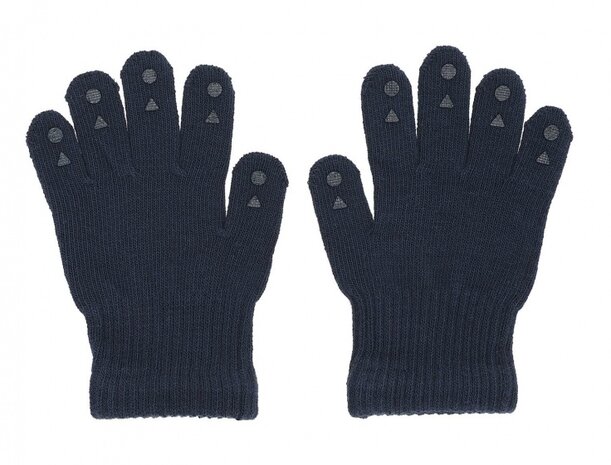 handschoenen grip donkerblauw 1-2 jaar