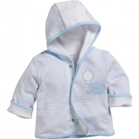 vest/jack olifant blauw maat: 74