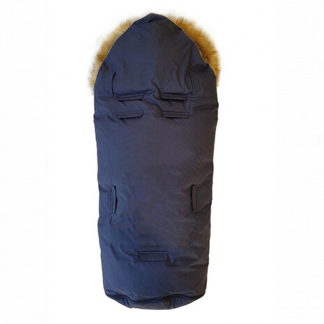 voetenzak Nature 98-130 cm katoen donkerblauw
