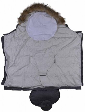 voetenzak Flex 3 Season 98-130 cm grijs