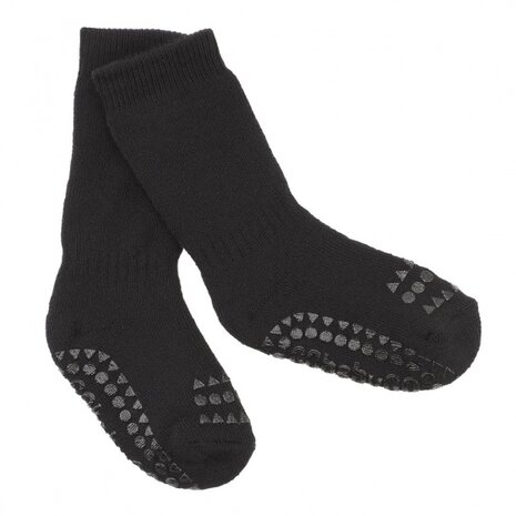 sokjes antislip junior zwart maat 20/22