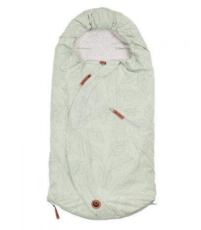 Lite Leaf voetenzak met bandana groen 98-115 cm