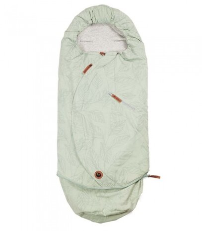 Lite Leaf voetenzak met bandana groen 98-115 cm
