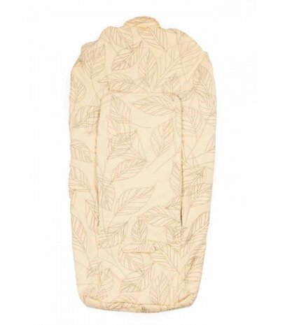Lite Leaf autostoel voetenzak geel 92 x 45 cm