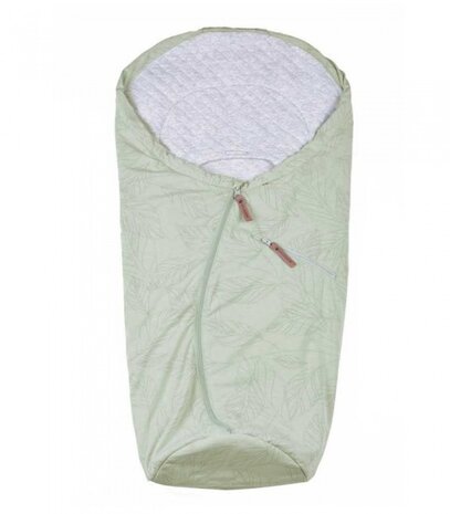 Lite Leaf autostoel voetenzak groen 92 x 45 cm