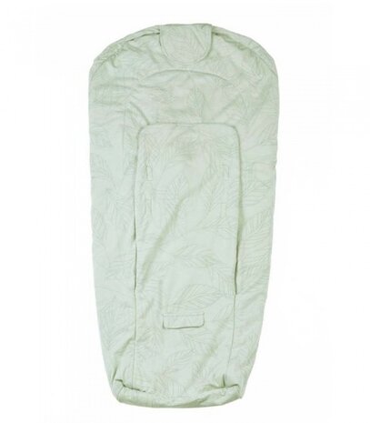 Lite Leaf autostoel voetenzak groen 92 x 45 cm