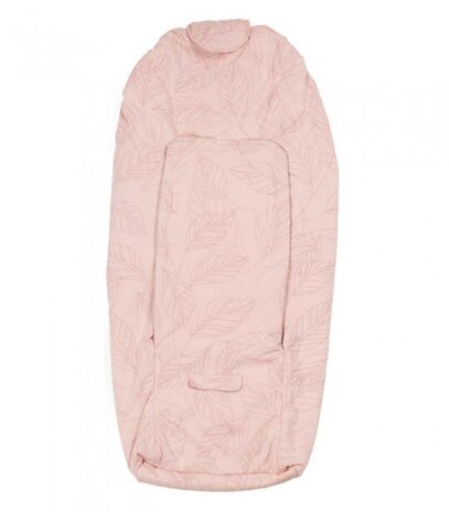 Lite Leaf autostoel voetenzak roze 92 x 45 cm
