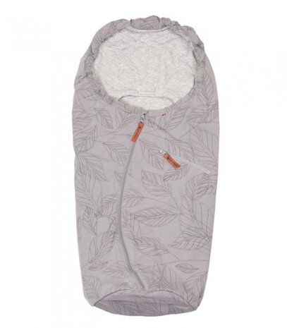 Lite Leaf autostoel voetenzak grijs 92 x 45 cm