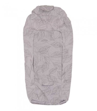 Lite Leaf autostoel voetenzak grijs 92 x 45 cm