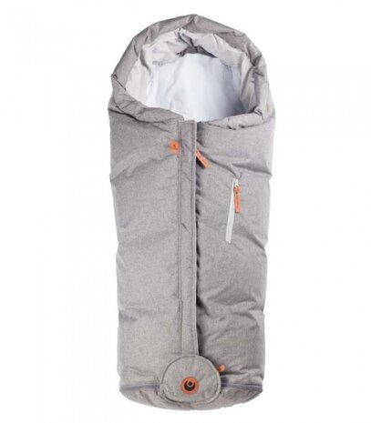 Hood voetenzak grijs 96-120 cm