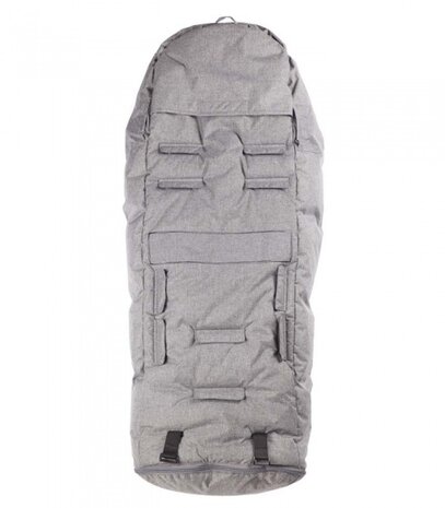 Hood voetenzak grijs 96-120 cm
