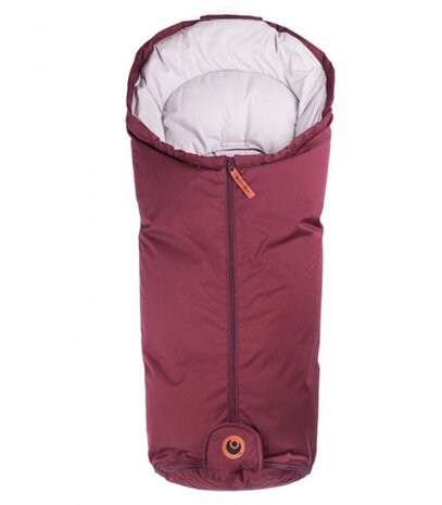 Mini autostoel voetenzak rood 87 x 42 cm