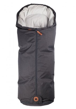 Maxi autostoel voetenzak grey melange 110 cm