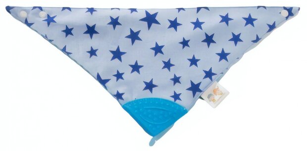 slabbetje sterren 44 cm blauw