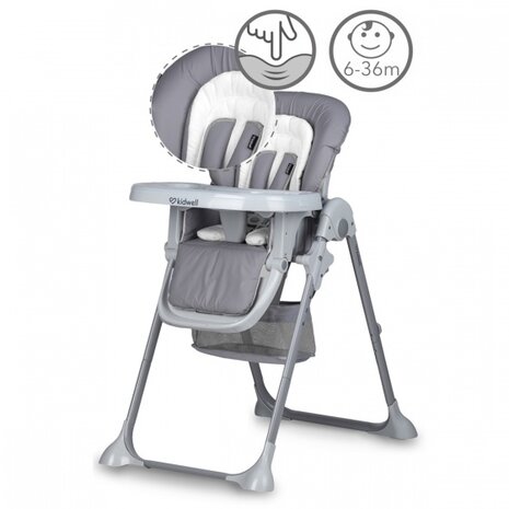 kinderstoel Ami Szare 107 cm grijs