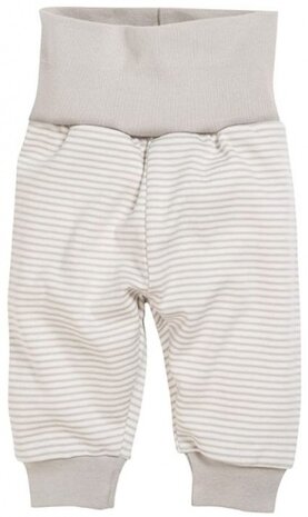 babybroek Interlock junior beige/wit maat 74
