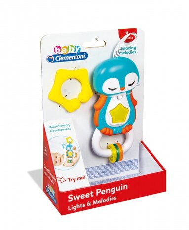 rammelaar pingu&iuml;n blauw 22 cm