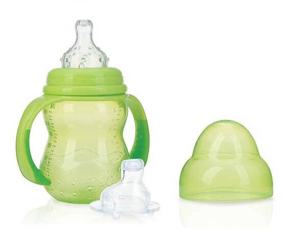 trainingsfles anti-lek 240 ml groen
