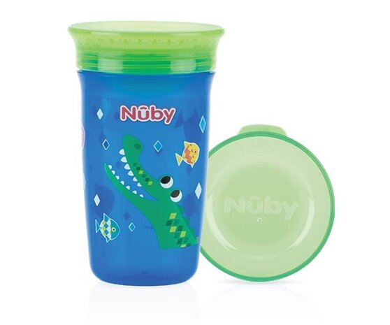 drinkbeker 360&deg; Wonder cup 300 ml krokodil
