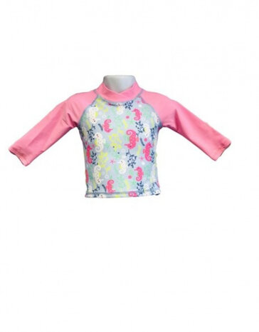 Long Sleeve Sea Horse UV-werend maat 76