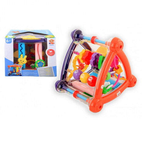 speelset rammelaar junior multicolor 20,5x18x18 cm