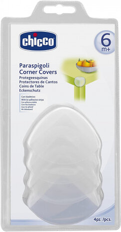 tafelhoekbeschermers siliconen 5 cm wit 4 stuks