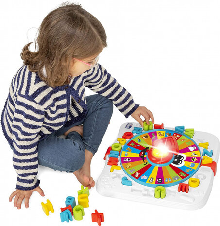 activiteitencenter Baby Prof junior 36 cm NL/ENG wit