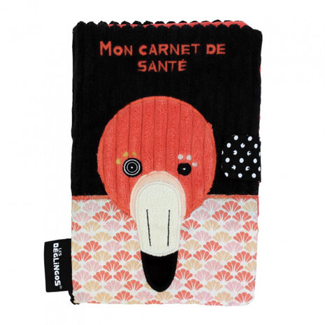 boekomslag flamingo 15 cm pluche roze