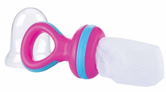 Sabbelzakje roze 6m+