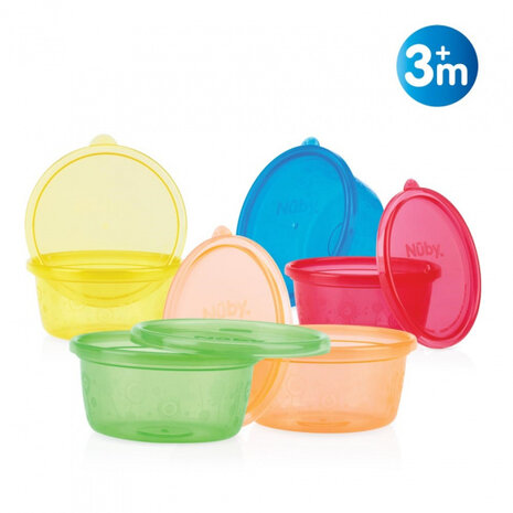 Snackkommetjes 5 stuks 300 ml 3m+