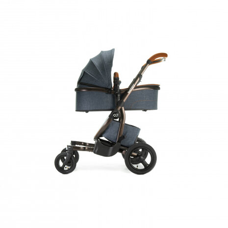 kinderwagen wielen Air Wheels rubber zwart 12-delig