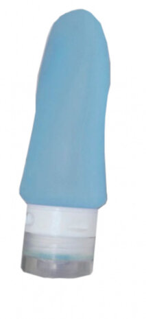 knijpfles 89 milliliter siliconen blauw