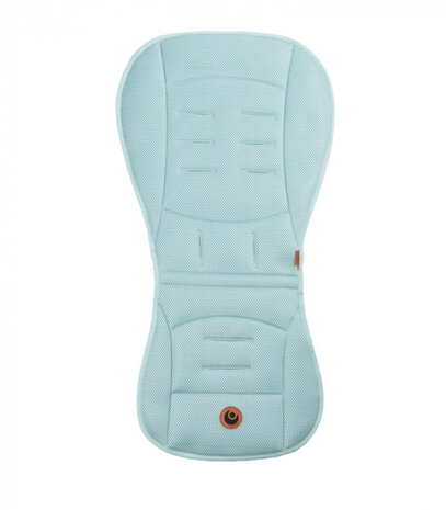 inlegmatras 80 x 47 cm mesh ijsblauw