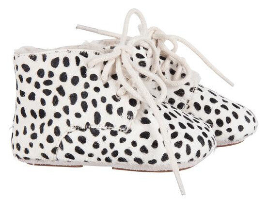babyschoenen High Top Wild bont wit/zwart maat 19