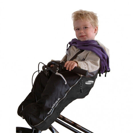 voetenzak Bike-a-Way Mini junior zwart