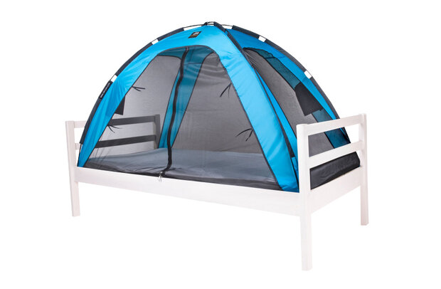 bedtent junior 200 cm polyester blauw