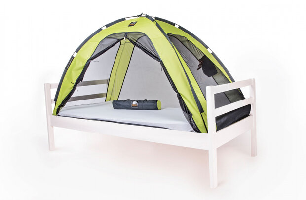 bedtent junior 200 cm polyester groen